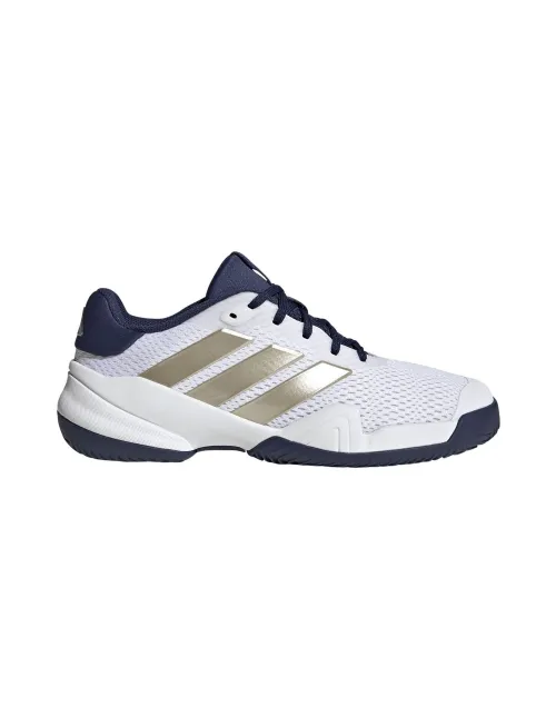 Adidas Barricade K Weiß/Marine Junior | Ofertas De Padel